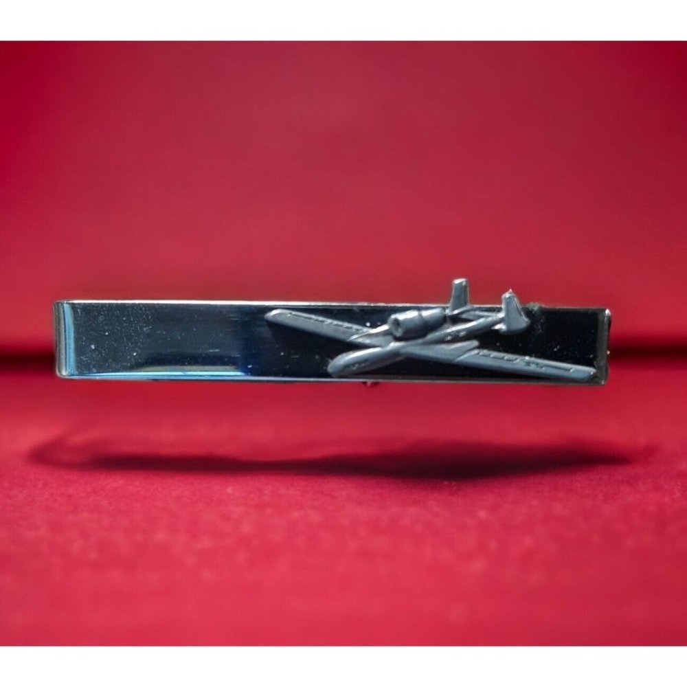 Boeing YQM-94A Compass Cope B Prototype Military Plane Rare Vintage Tie Clip